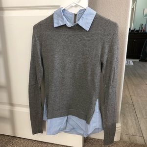 LOFT long sleeve preppy top
